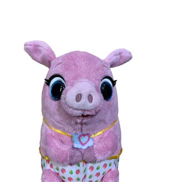 Disney Jr Pig TOTS Cuddles Pink Plush Stuffed Animal Doll Toy 9.5 in Tall - Picture 2 of 5